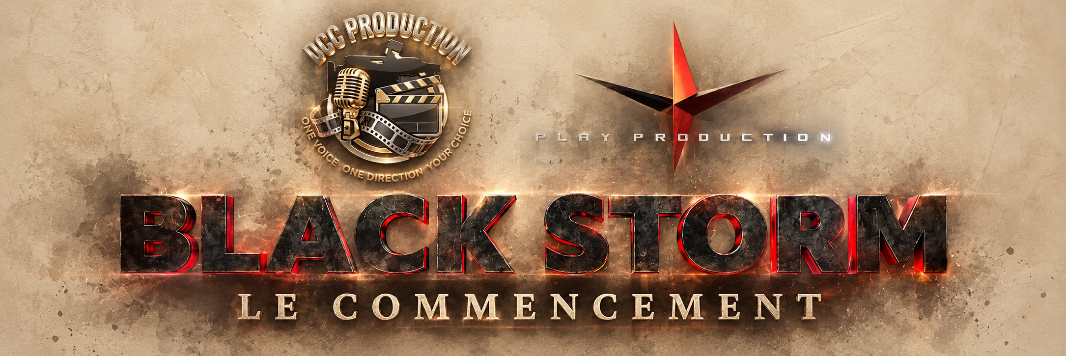 Affiche Blackstorm Le Commencement - DCC Production